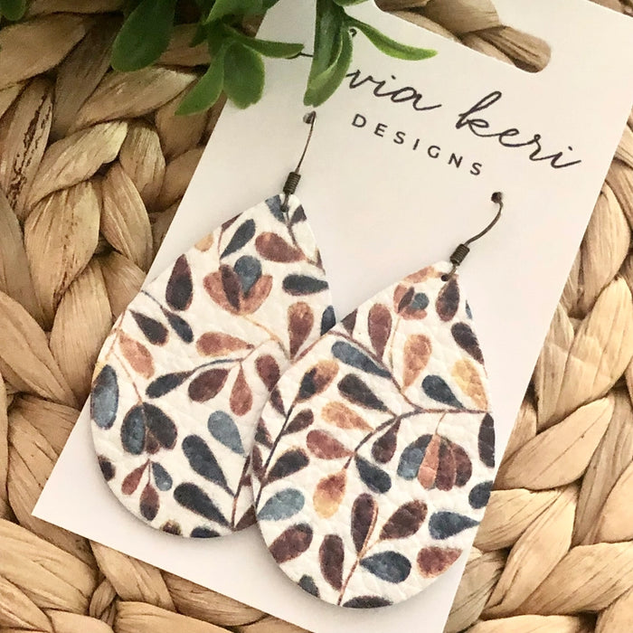 Brittany - Watercolor Branches | Earrings