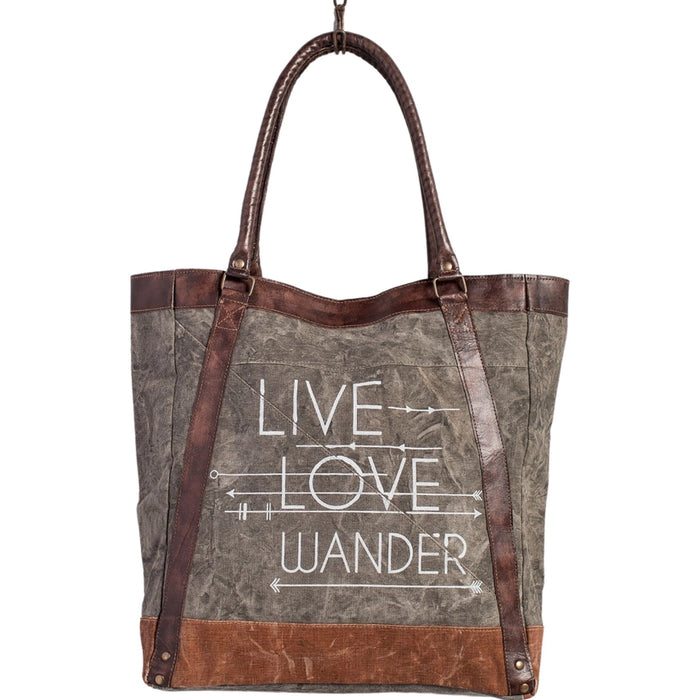 Live, Love, Wander - Tote Bag