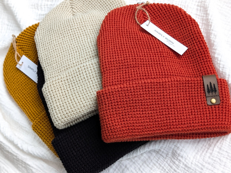 Minnesota Pines Waffle Beanie