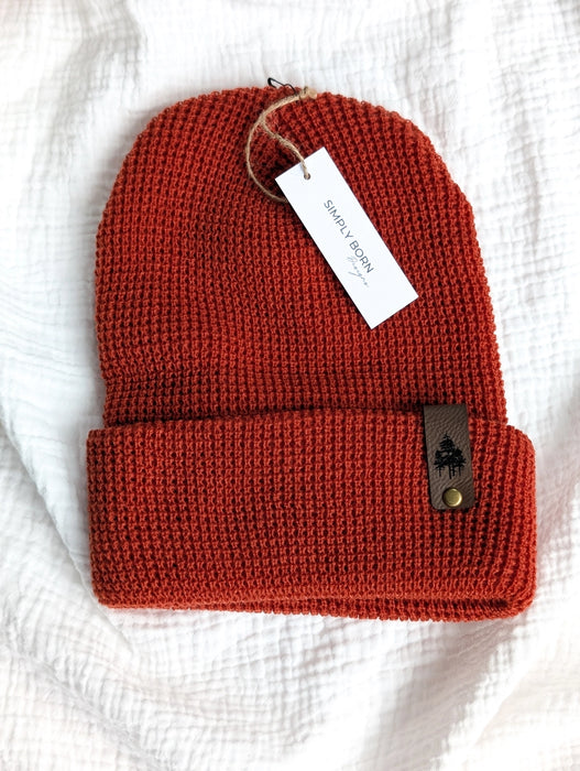 Pine Tree Waffle Beanie
