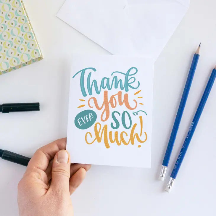 Thank You Ever So Much - Thank You Card