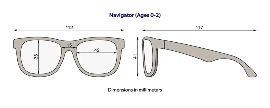 Original Navigator | Variety of Colors | Baby/Toddler Sunglasses