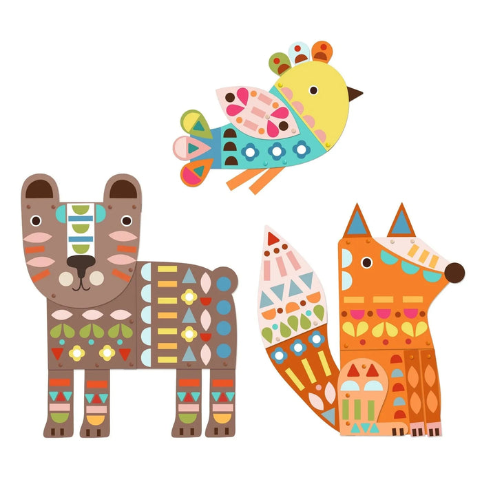 Set of 3 | Giant Animal Collage