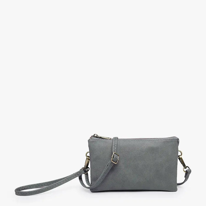 Earth Gray | Riley Crossbody/Wristlet