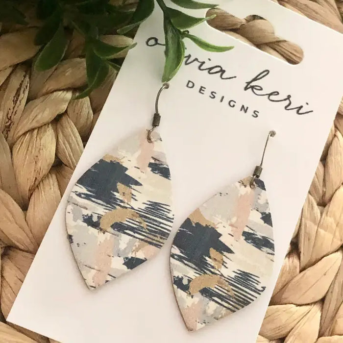 Olivia - Autumn Paintbrush | Earrings