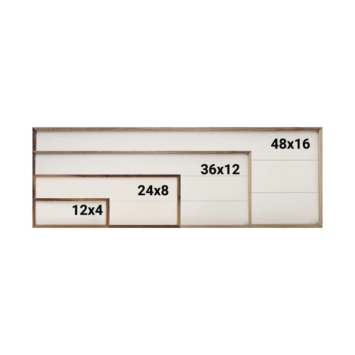 Simple Field Greenery | 24 x 8 Wooden Sign