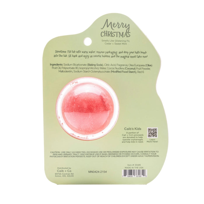 Christmas Tree Bath Bomb