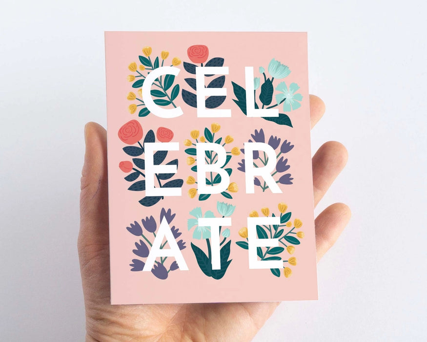 Celebrate Floral | Greeting Card