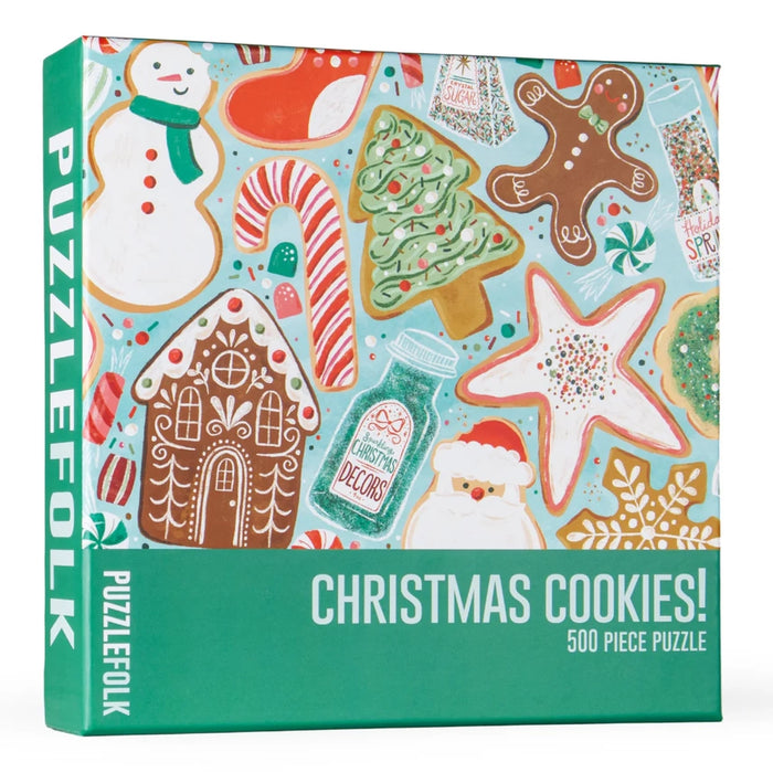 Christmas Cookies 500 Piece Puzzle