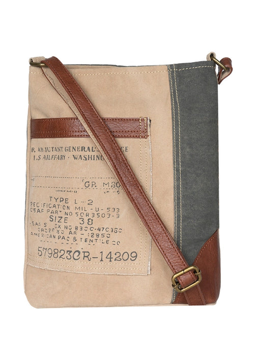 Identified Crossbody Purse | Tan