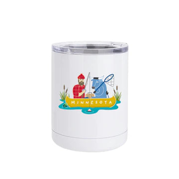 Drinkware | Fishing Paul Bunyan + Babe