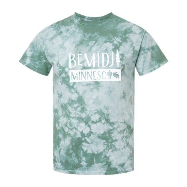 Moss Tie Dye Bemidji  | Unisex Tee