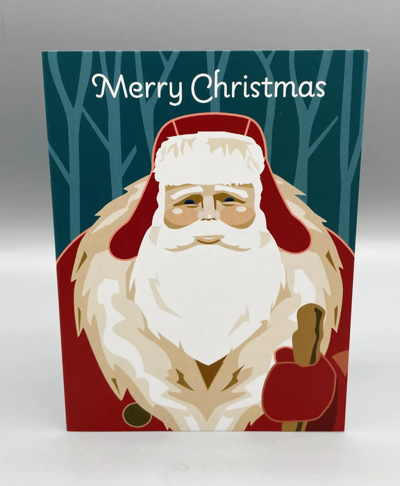 Northwoods Santa - Note Card