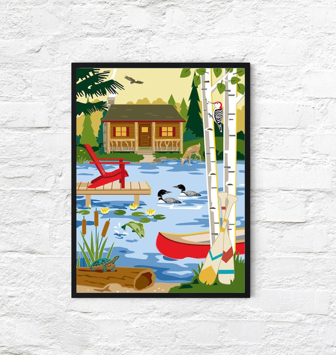 Cabin Life | 18x24 Poster