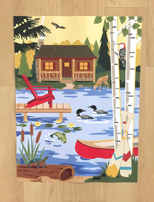 Cabin Life | 18x24 Poster