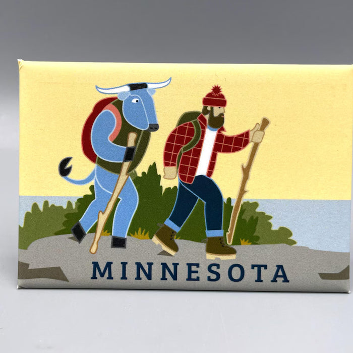 Bunyan Hiking Magnet