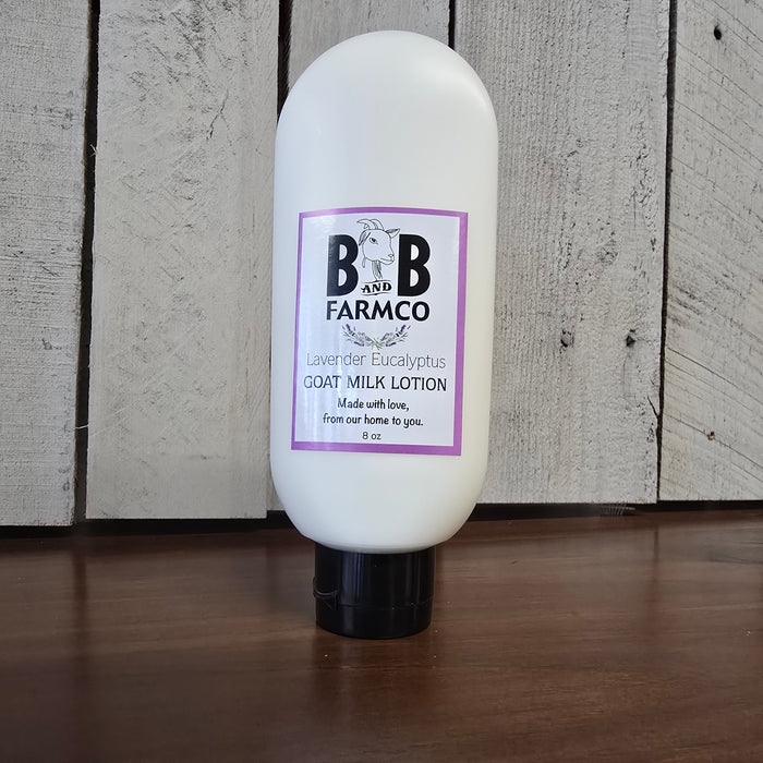 Lavender/Eucalyptus Goat Milk Lotion 8oz