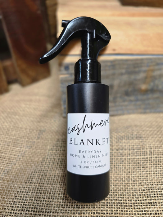 Cashmere Blanket | Room + Linen Spray