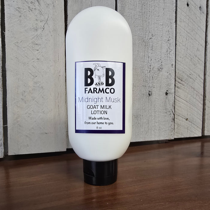 Midnight Musk Goat Milk Lotion 8oz