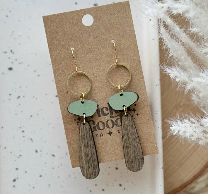 Timberline Wooden Earrings