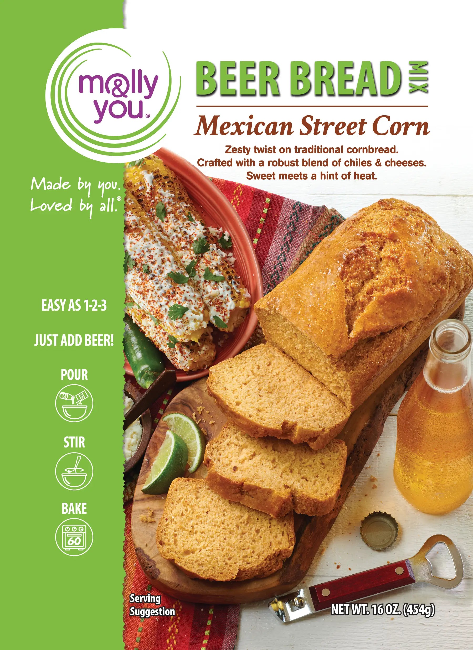 Mexican Street Corn Beer Bread Mix