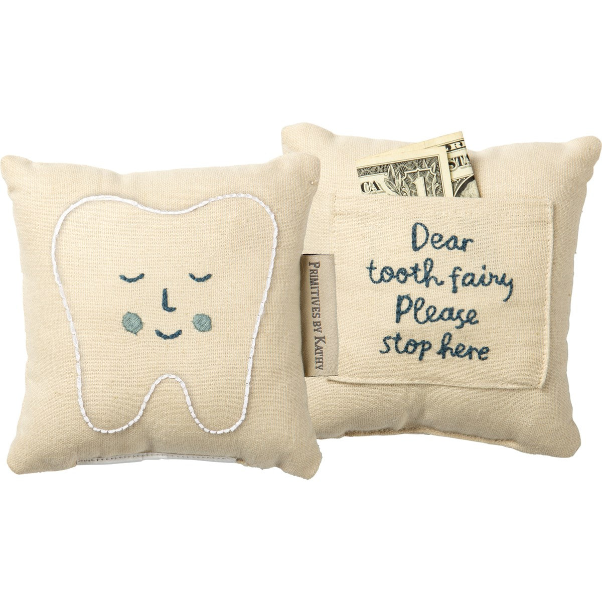 Tooth Fairy Pillow - Blue