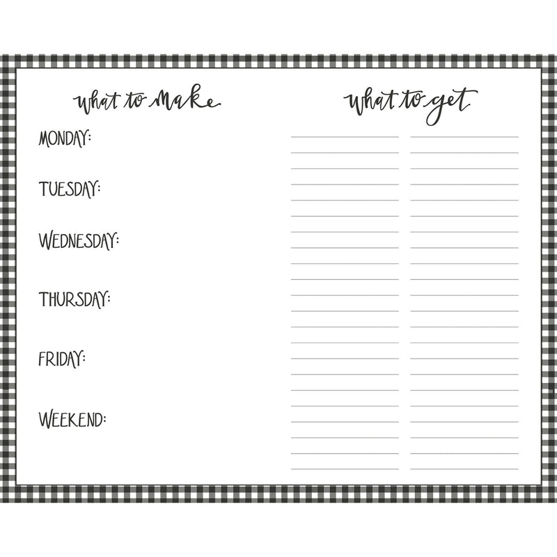 What to Make What to Get- Notepad