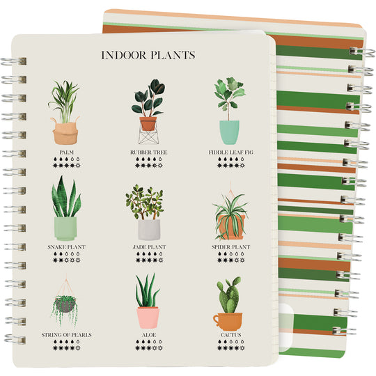 Indoor Plant Guide - Spiral Notebook