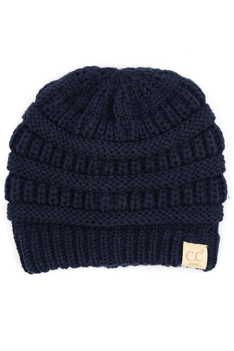 Multiple Colors: Kids CC Fuzzy Lined Beanie