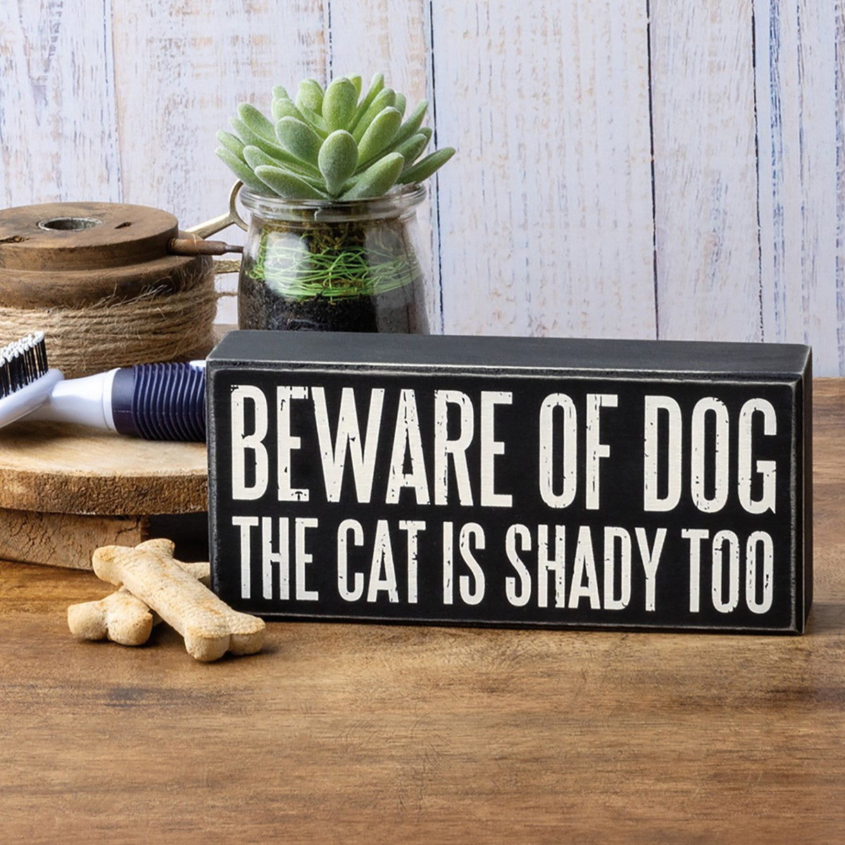 Beware of Dog - Box Sign