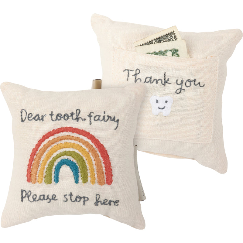 Tooth Fairy Pillow - Rainbow