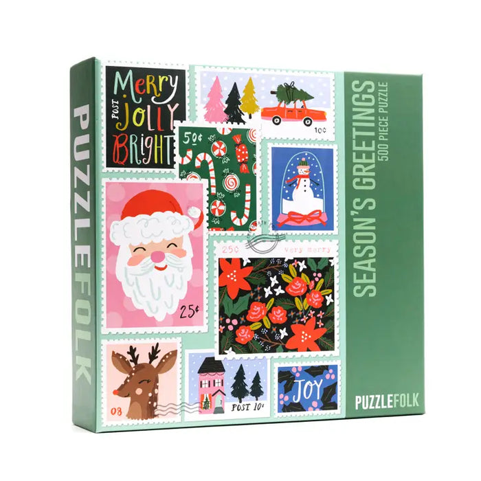 Season's Greetings 500 Piece Puzzle