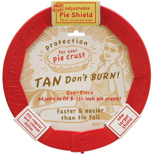 Pie Shell Shield One-Piece Adjustable Pie Shield | Compass Rose