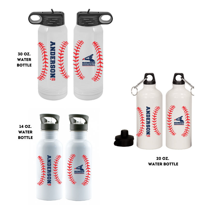 Laces Water Bottle | 12U Bemidji Baseball
