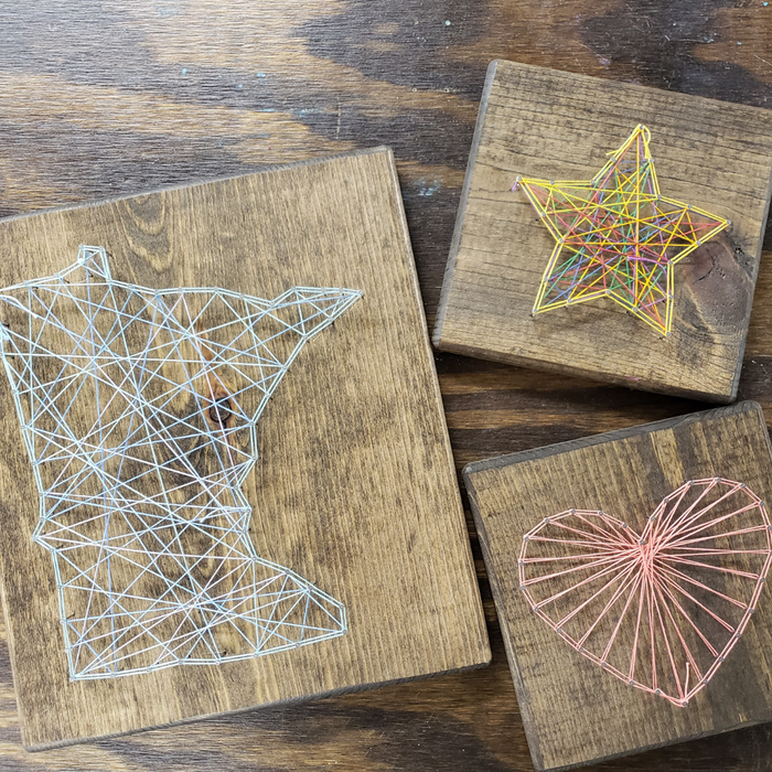 Engineering String Craft String Art Craft Kit — Compass Rose