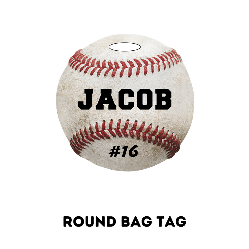 Round Baseball Bag Tag | 12U Bemidji Baseball