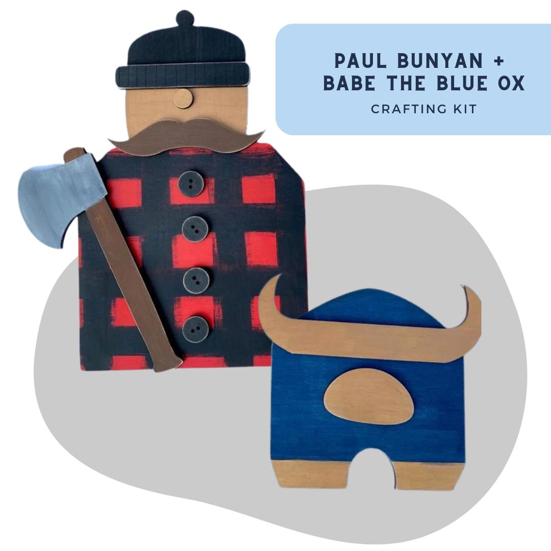 Paul Bunyan + Babe Crafting Kit