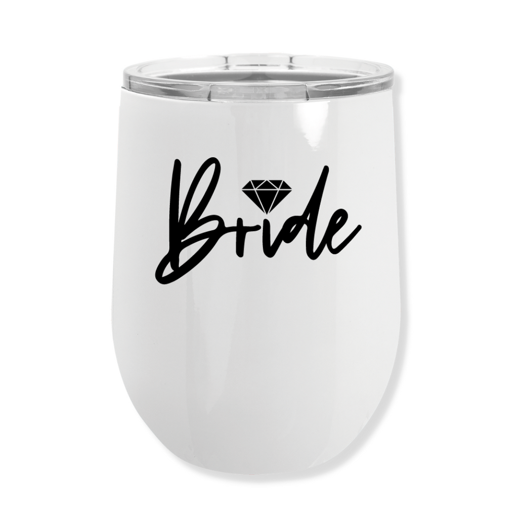 Bride Diamond - Wine Tumbler