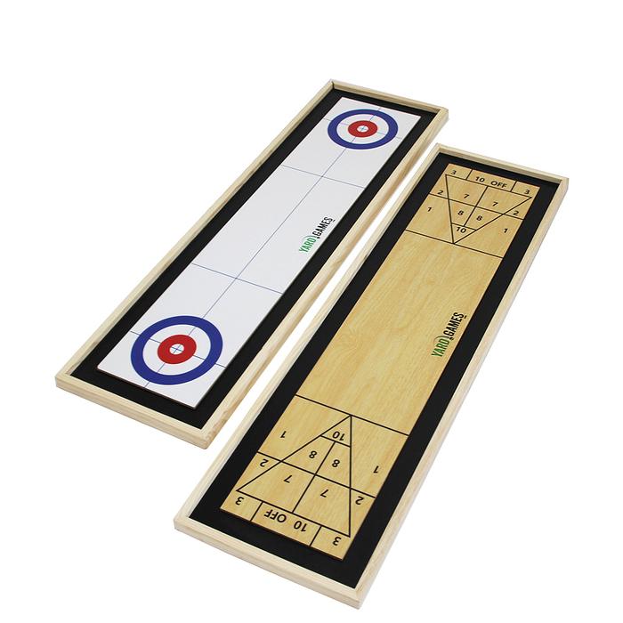Curling & Shuffleboard 2 in 1 Table Game