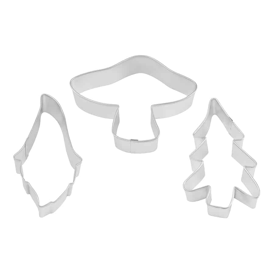 Enchanted Gnome Cookie Cutter Set of 3