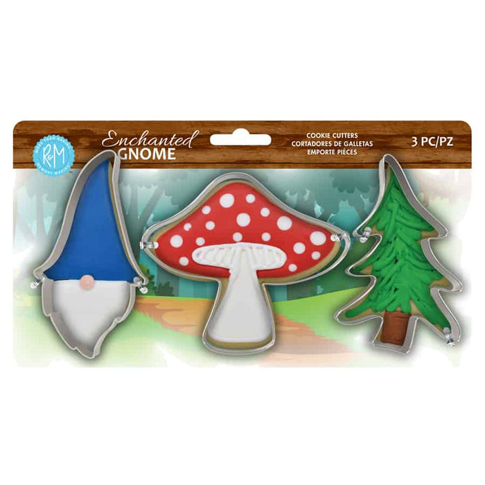 Enchanted Gnome Cookie Cutter Set of 3