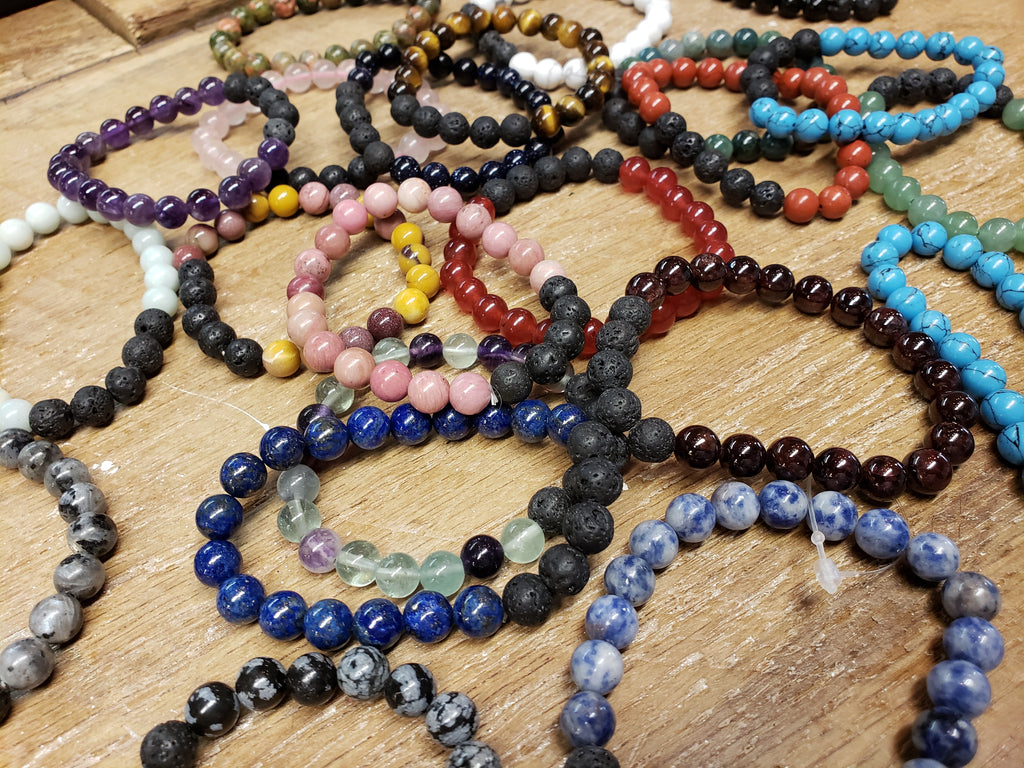 Lava Bead Bracelets - Assorted