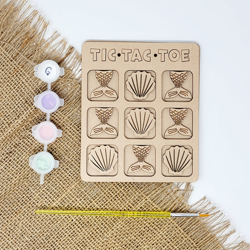 Mermaid Tic Tac Toe Craft Kit
