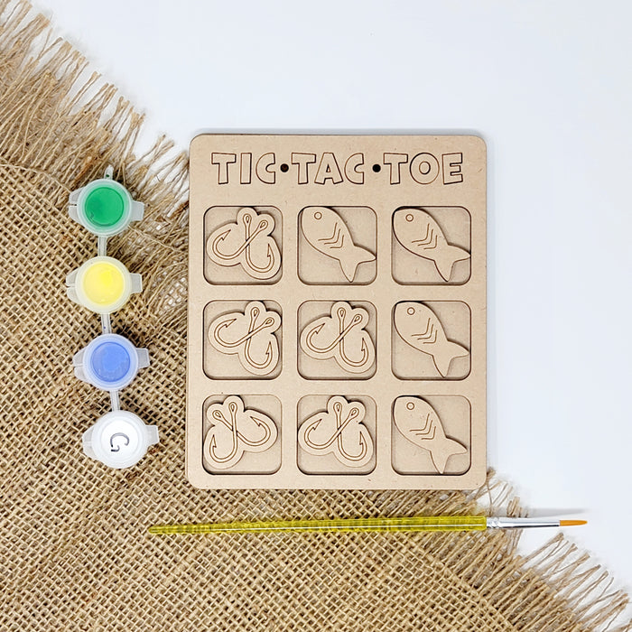 Fishing Tic Tac Toe Craft Kit