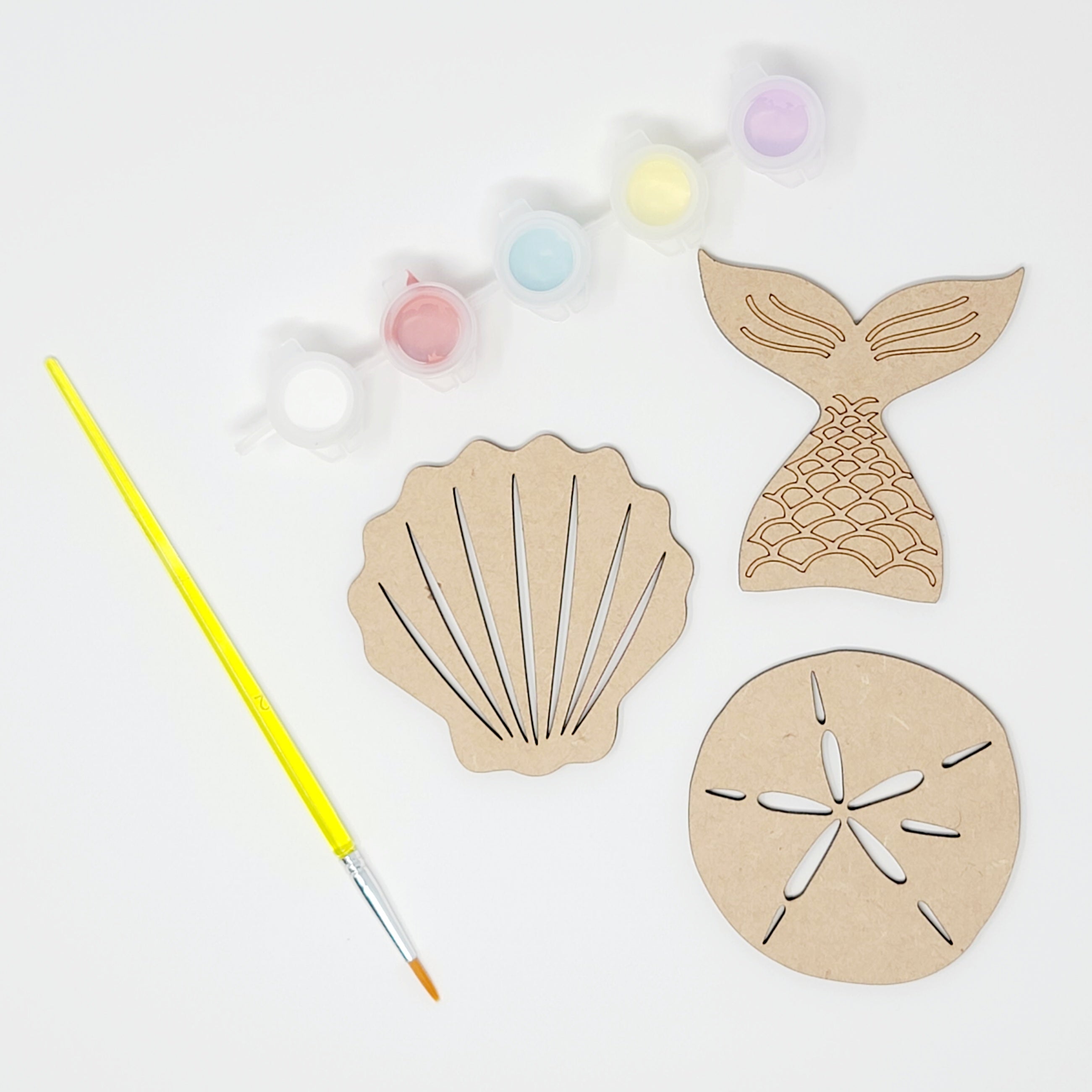 Under the Sea Wooden Cutout Painting Kits