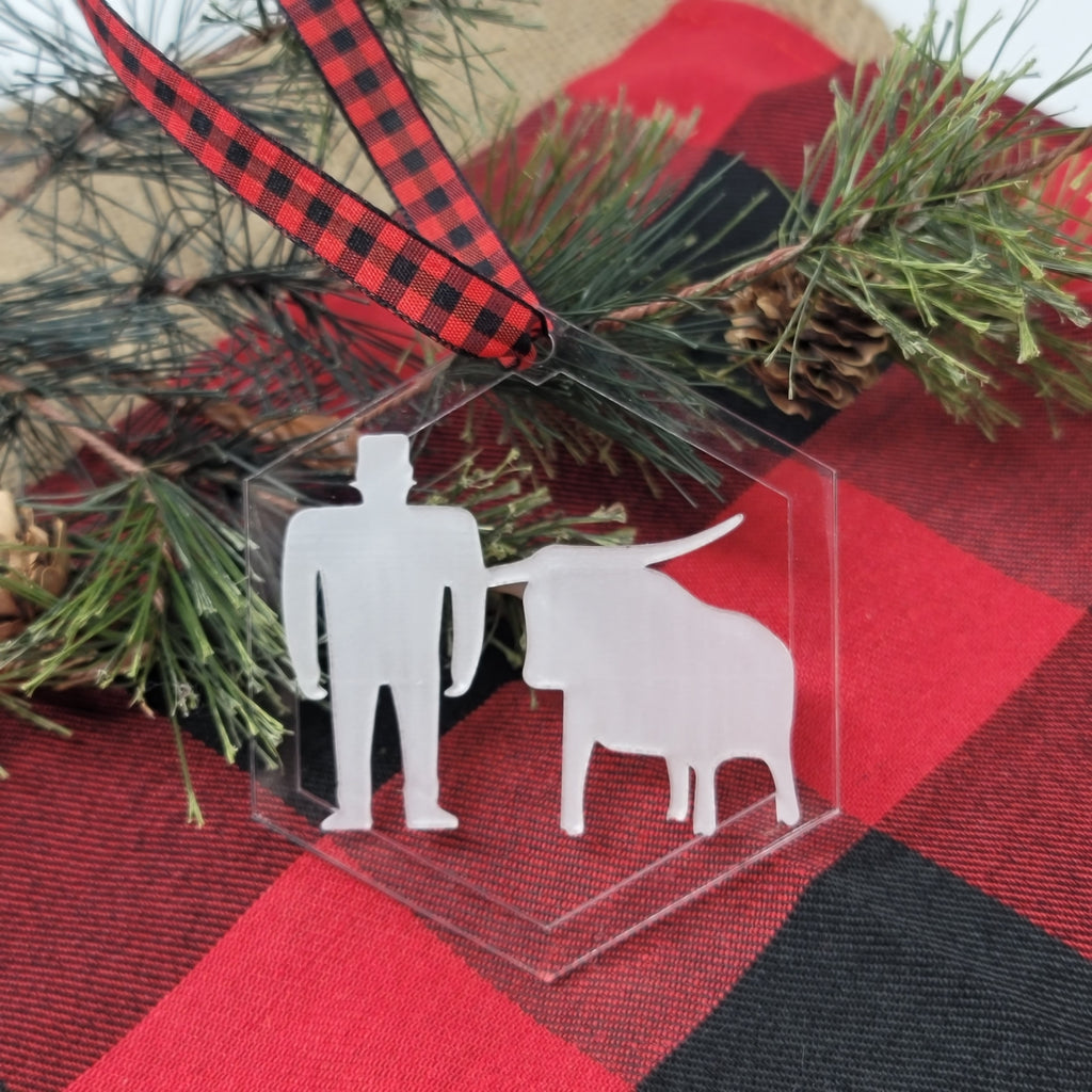 Paul and Babe Acrylic Ornament