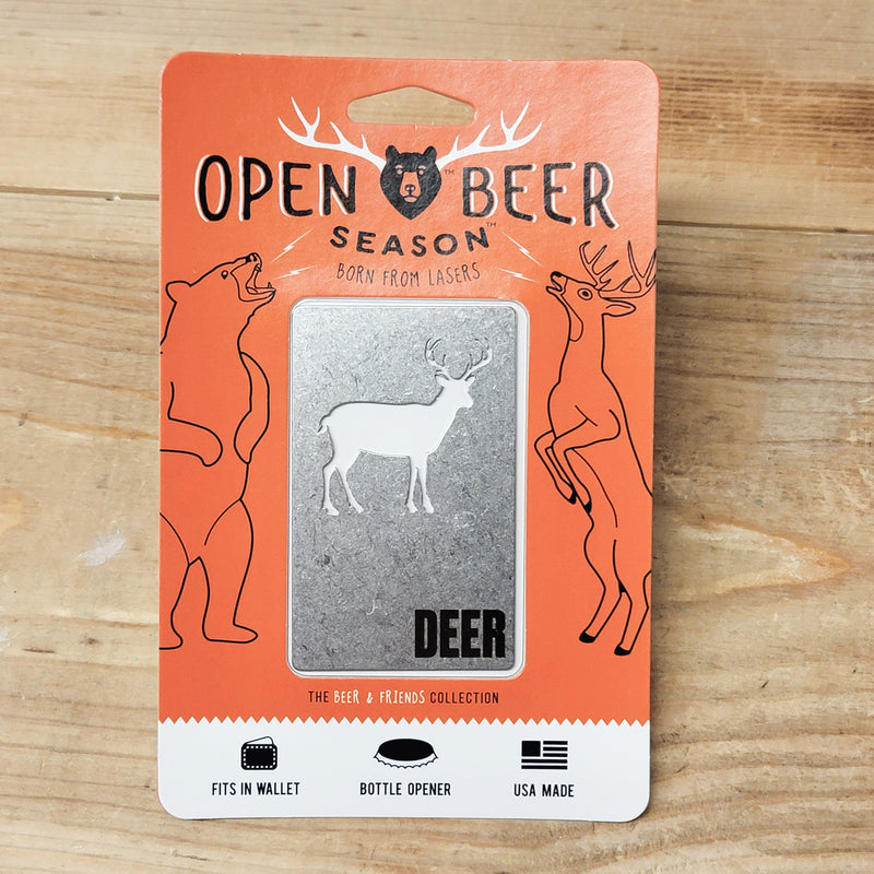 Whitetail Deer - Wallet Card Bottle Opener