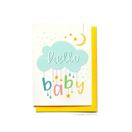 Hello Baby - Note Card