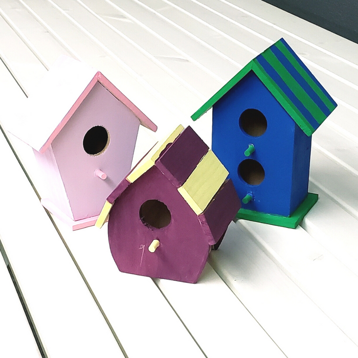 Bird House Painting Craft Kit