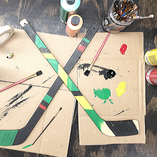 Hockey Stick Painting Craft Kit